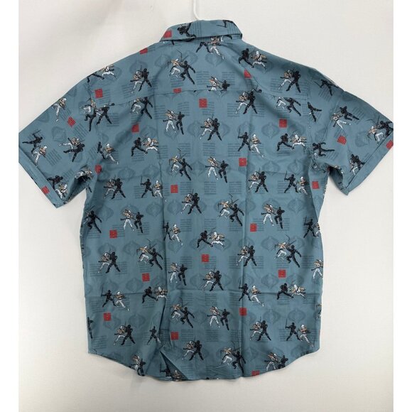RSVLTS x GI Joe Arashikage Showdown AOP Shirt Kunuflex Mens 2XL NWT - Picture 2 of 6